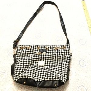 Jinhaiou Black White Purse